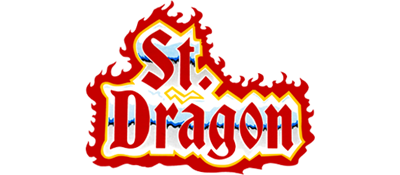 Saint Dragon logo for ZX Spectrum